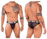 Bikini en dentelle Xtremen 91117 Couleur Noir